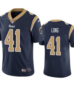 Los Angeles Rams David Long 2019 Nfl Draft Navy Vapor Limited Jersey - Robokeg