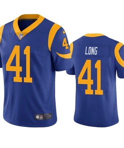 Los Angeles Rams David Long 2019 Nfl Draft Royal Vapor Limited Jersey - Robokeg