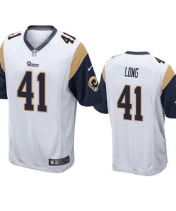 Los Angeles Rams David Long 2019 Nfl Draft White Game Jersey - Robokeg