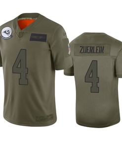 Los Angeles Rams Greg Zuerlein Camo 2019 Salute To Service Limited Jersey - Robokeg
