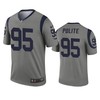 Los Angeles Rams Jachai Polite Gray Inverted Legend Jersey - Robokeg