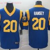 Los Angeles Rams Jalen Ramsey #20 2020 Nfl Blue Jersey Jersey - Robokeg