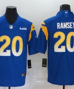 Los Angeles Rams Jalen Ramsey #20 Nfl 2020 Navy Blue Jersey - Robokeg