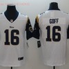 Los Angeles Rams Jared Goff #16 2020 Nfl Black Jersey Jersey - Robokeg