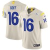 Los Angeles Rams Jared Goff #16 2020 Nfl White Jersey Jersey - Robokeg
