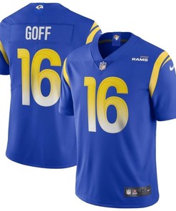 Los Angeles Rams Jared Goff #16 Nfl 2020 Cobalt Jersey - Robokeg
