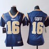 Los Angeles Rams Jared Goff #16 Nfl 2020 Dark Blue Womens Jersey - Robokeg