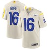 Los Angeles Rams Jared Goff #16 Nfl 2020 Light Grey Jersey - Robokeg
