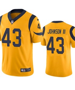 Los Angeles Rams John Johnson Iii Gold Nike Color Rush Limited Jersey - Robokeg