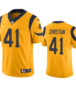 Los Angeles Rams Marqui Christian Gold Nike Color Rush Limited Jersey - Robokeg