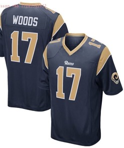 Los Angeles Rams Robert Woods #17 2020 Nfl Black Jersey Jersey - Robokeg