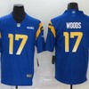 Los Angeles Rams Robert Woods #17 Nfl 2020 Cobalt Jersey - Robokeg