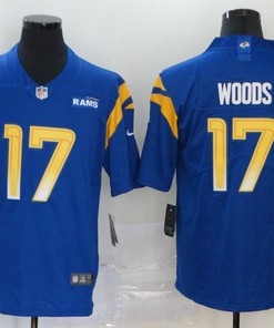 Los Angeles Rams Robert Woods #17 Nfl 2020 Cobalt Jersey - Robokeg