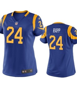 Los Angeles Rams Taylor Rapp 2019 Nfl Draft Royal Game Womens Jersey - Robokeg