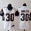 Los Angeles Rams Todd Gurley Ii #30 Nfl 2020 White Womens Jersey - Robokeg