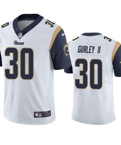 Los Angeles Rams Todd Gurley Ii White Vapor Untouchable Limited Jersey - Robokeg