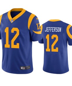 Los Angeles Rams Van Jefferson Royal 2020 Nfl Draft Vapor Limited Jersey - Robokeg
