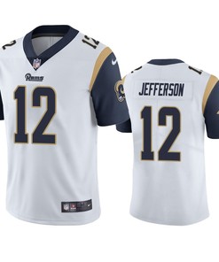 Los Angeles Rams Van Jefferson White 2020 Nfl Draft Vapor Limited Jersey - Robokeg