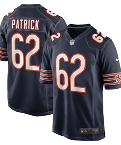 Lucas Patrick Chicago Bears Game Jersey - Navy Nfl - Robokeg