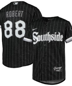 Luis Robert Chicago White Sox 2021 City Connect Replica Player Jersey - Black/anthracite Mlb - Robokeg