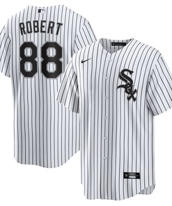 Luis Robert Chicago White Sox Replica Player Name Jersey - White Mlb - Robokeg
