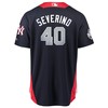 Luis Severino American League Majestic 2018 Mlb All-star Game Home Run Derby Player Jersey - Navy - Robokeg