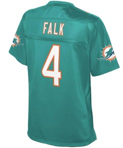 Luke Falk Miami Dolphins Nfl Pro Line Womens Player Jersey - Aqua - Robokeg