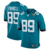 Luke Farrell Jacksonville Jaguars Game Jersey - Teal Nfl - Robokeg
