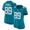 Luke Farrell Jacksonville Jaguars Womens Game Jersey - Teal Nfl - Robokeg