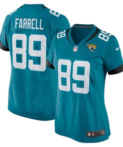 Luke Farrell Jacksonville Jaguars Womens Game Jersey - Teal Nfl - Robokeg