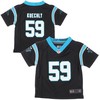 Luke Kuechly Carolina Panthers Nike Toddler Team Color Game Jersey - Black - Robokeg