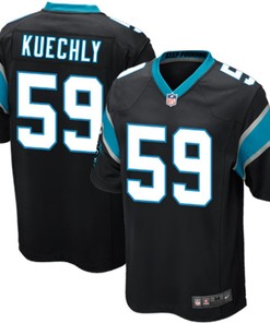Luke Kuechly Carolina Panthers Nike Youth Team Color Game Jersey - Black - Robokeg