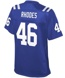 Luke Rhodes Indianapolis Colts Nfl Pro Line Womens Player Jersey - Royal - Robokeg