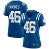 Luke Rhodes Indianapolis Colts Womens Game Jersey - Royal Nfl - Robokeg
