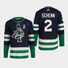 Luke Schenn 2 Reverse Retro 2.0 2022 Vancouver Canucks Navy Jersey Primegreen - Robokeg