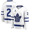 Luke Schenn 2 Toronto Maple Leafs Stanley Cup 2023 Playoffs Patch Away Breakaway Men Jersey - White - Robokeg