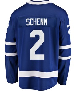 Luke Schenn 2 Toronto Maple Leafs Stanley Cup 2023 Playoffs Patch Home Breakaway Men Jersey - Blue - Robokeg