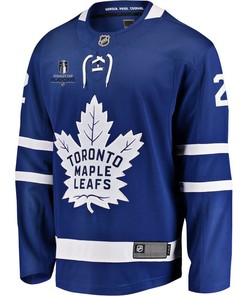 Luke Schenn 2 Toronto Maple Leafs Stanley Cup 2023 Playoffs Patch Home Breakaway Men Jersey - Blue - Robokeg