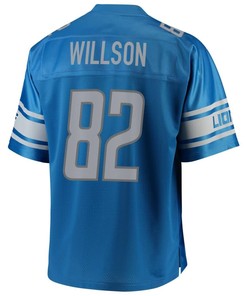 Luke Willson Detroit Lions Nfl Pro Line Player Jersey - Blue - Robokeg