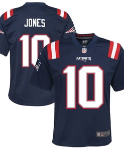 Mac Jones New England Patriots Game Jersey Navy Nfl - Robokeg