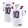Mac Jones New England Patriots Player Game Jersey White Nfl - Robokeg