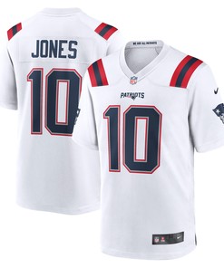 Mac Jones New England Patriots Player Game Jersey White Nfl - Robokeg
