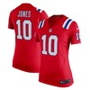 Mac Jones New England Patriots Womens Game Alternate Jersey - Red Nfl - Robokeg