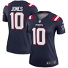 Mac Jones New England Patriots Womens Legend Jersey - Navy Nfl - Robokeg