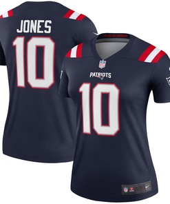 Mac Jones New England Patriots Womens Legend Jersey - Navy Nfl - Robokeg
