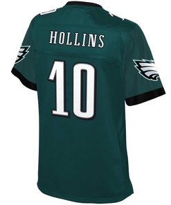 Mack Hollins Philadelphia Eagles Nfl Pro Line Womens Team Color Player Jersey - Midnight Green - Robokeg