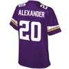 Mackensie Alexander Minnesota Vikings Nfl Pro Line Womens Team Color Jersey - Purple - Robokeg