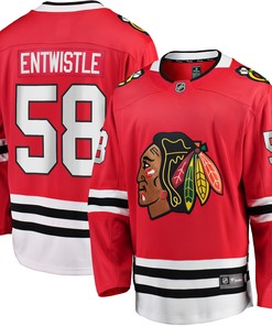 Mackenzie Entwistle Chicago Blackhawks Fanatics Branded Home Breakaway Player Jersey - Red Nhl - Robokeg