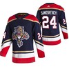 Mackie Samoskevich 24 2023 Draft Florida Panthers 2023 Reverse Retro Jersey Navy - Robokeg