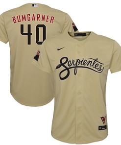 Madison Bumgarner Arizona Diamondbacks 2021 City Connect Replica Player Jersey - Gold Mlb - Robokeg